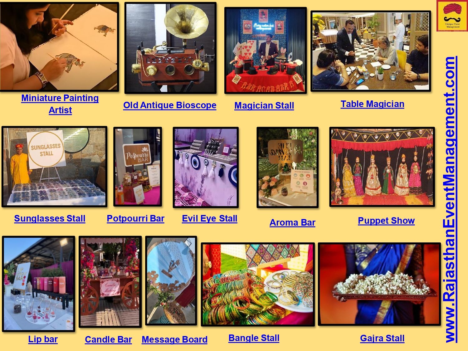 Carnival Artisan Stalls Wedding India | Rajasthani Mela Carnival Stalls PAN India