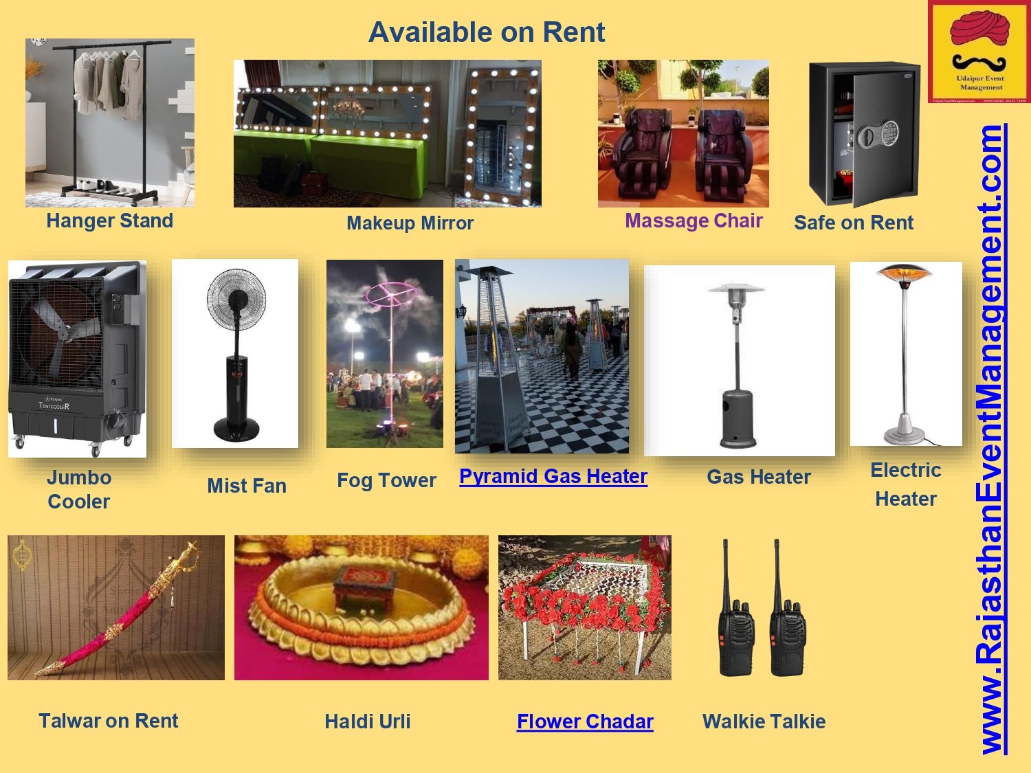 Wedding Props Available on Rent | Rajasthani Mela Carnival Stalls PAN India