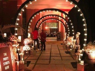 Illuminated Arch Tunnel - Best Lakh Bangle Maker India