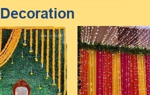 Yellow & White Mehendi Canopy - Best Lakh Bangle Maker India