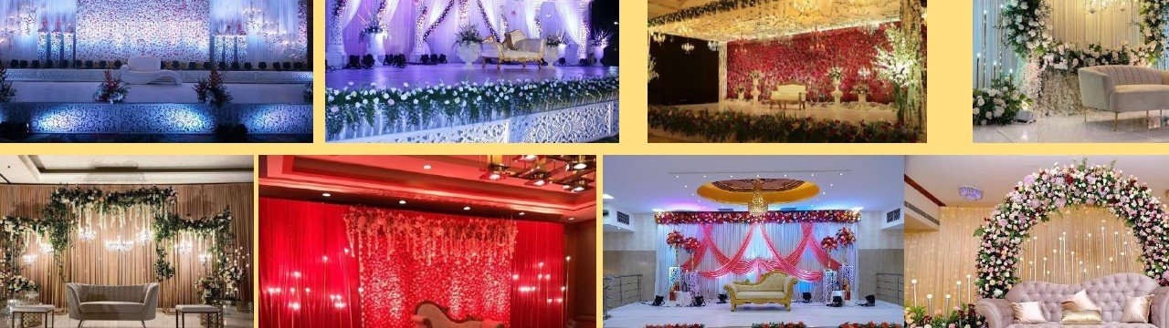 Stage Backdrop Decorations hero - Best Lakh Bangle Maker India